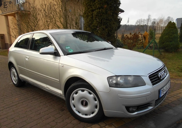 Audi A3 cena 11900 przebieg: 220000, rok produkcji 2004 z Kolbuszowa małe 407